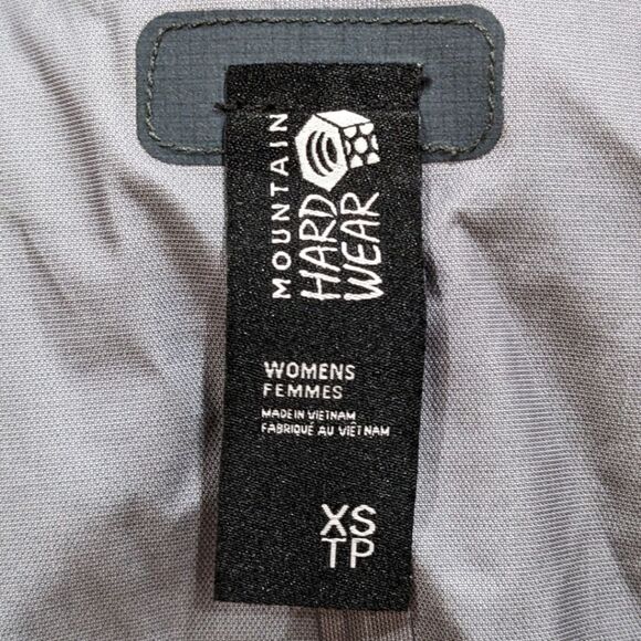 Mountain Hardwear Women's XS Exposure/2 Gore-Tex Paclite Plus Jacket Dark Storm - Picture 10 of 12